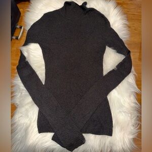 KHAITE Black Elm Top